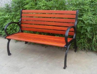 大连防腐木公园椅