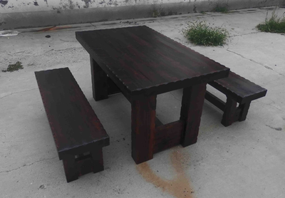 大连户外实木家具