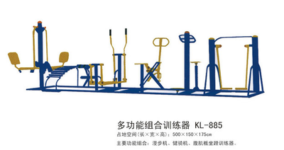 大连健身器材-多功能组合训练器