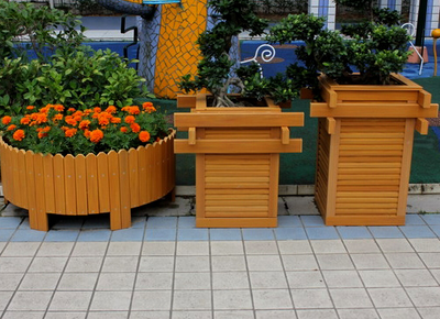大连塑木花箱
